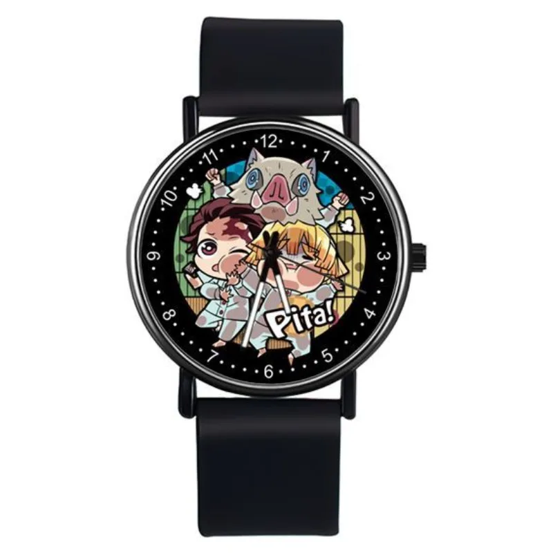 Demon Slayer Kamado Nezuko Shinazugawa Sanemi Creative Personality Cartoon Simple Student Analog Watch High Value Holiday Gift
