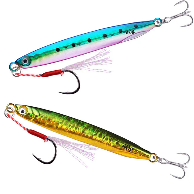 Metal Jigs Jigging Saltwater Fishing Lure  Metal Jig Fishing Lures Slow  Jigs - Fishing Lures - Aliexpress