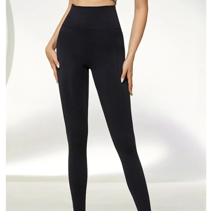 Seamless Sports Leggings Women Yoga Elastic High Waist Sweatpant Buttery Soft Pants Workout Leggins Gym Push Up Fitness Tights