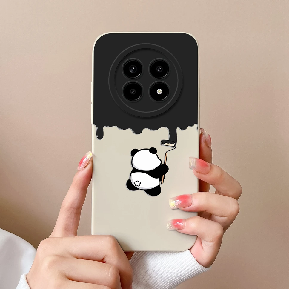 Fashion Aesthetic Style Soft Silicone Shockproof Protective Phone Case - Anti Slip Back Cover