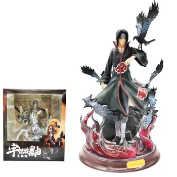 Naruto GK Action Figure Shippuden Anime Model Uzumaki Uchiha Itachi Akatsuki PVC Statue Collectible Toys Doll Figma for kids 1