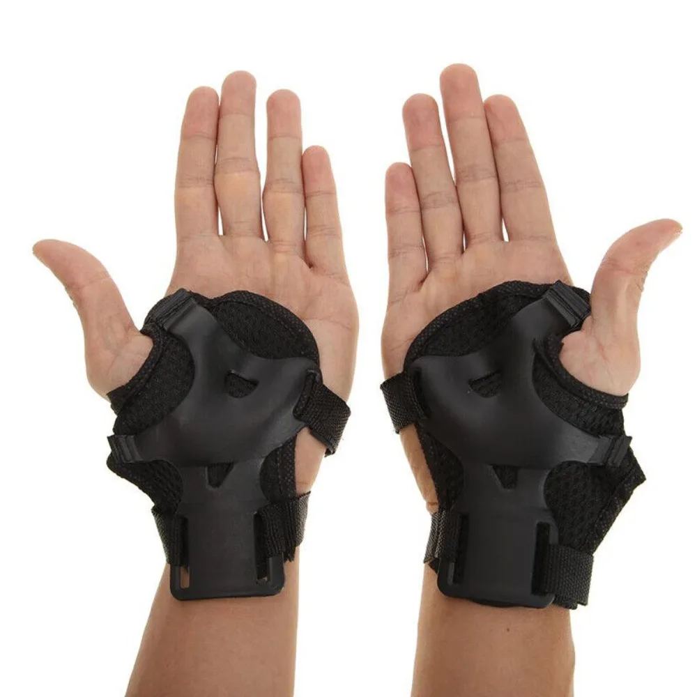 Knee Pad Elbow Pads Protective Gear Set Women Men Elbow Wrist Knee Pads Protective Gear Set Skate Roller Cycling Bike Security Wrist Guard Skate Roller Guard