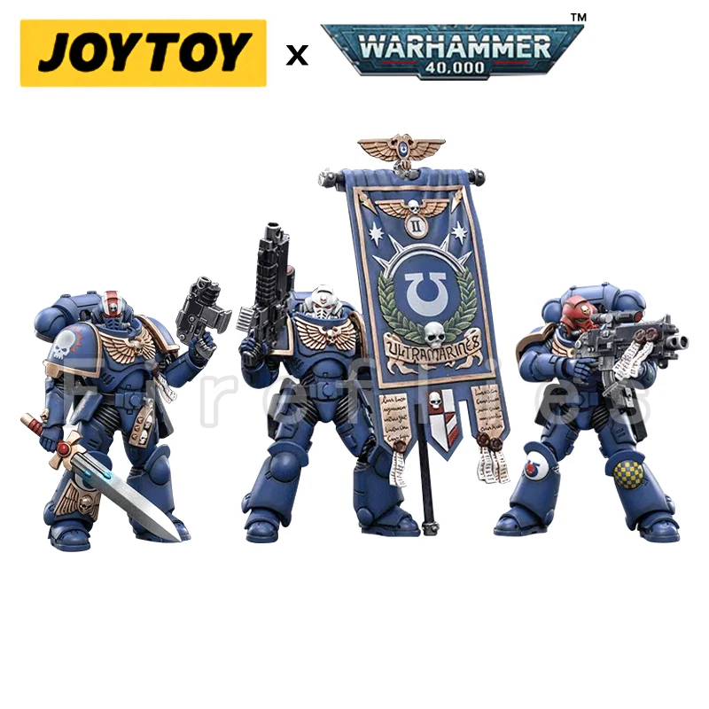 

1/18 JOYTOY Action Figure (3PCS/SET) 40K Heroes Of The Chapter Anime Collection Model Toy Free Shipping