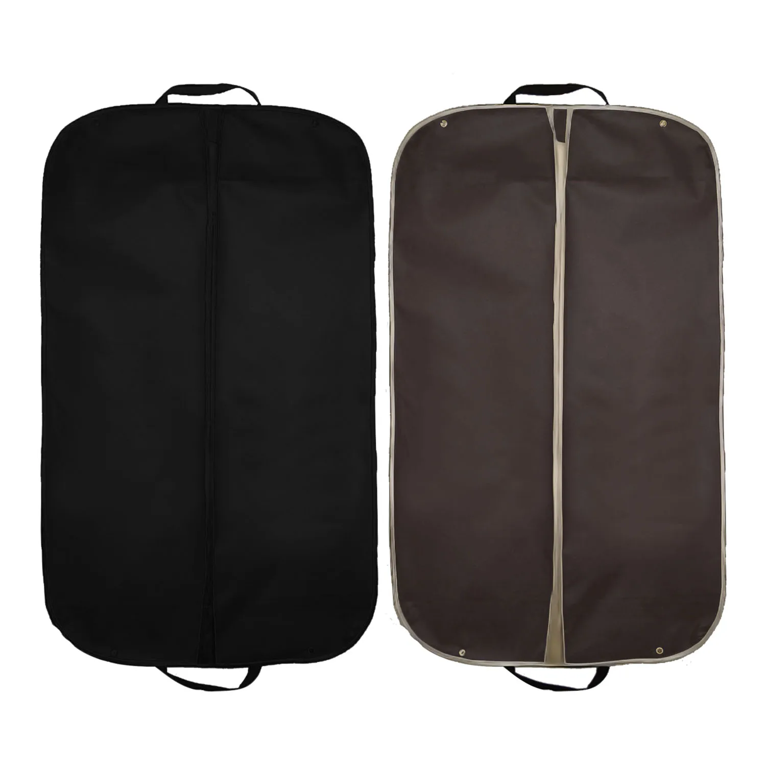 2 PCS Foldable Nonwoven Garment Suit Dress Jacket Clothes Cover Carrier 