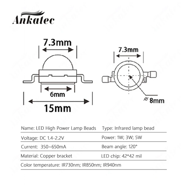 Ir Led Positive Negative