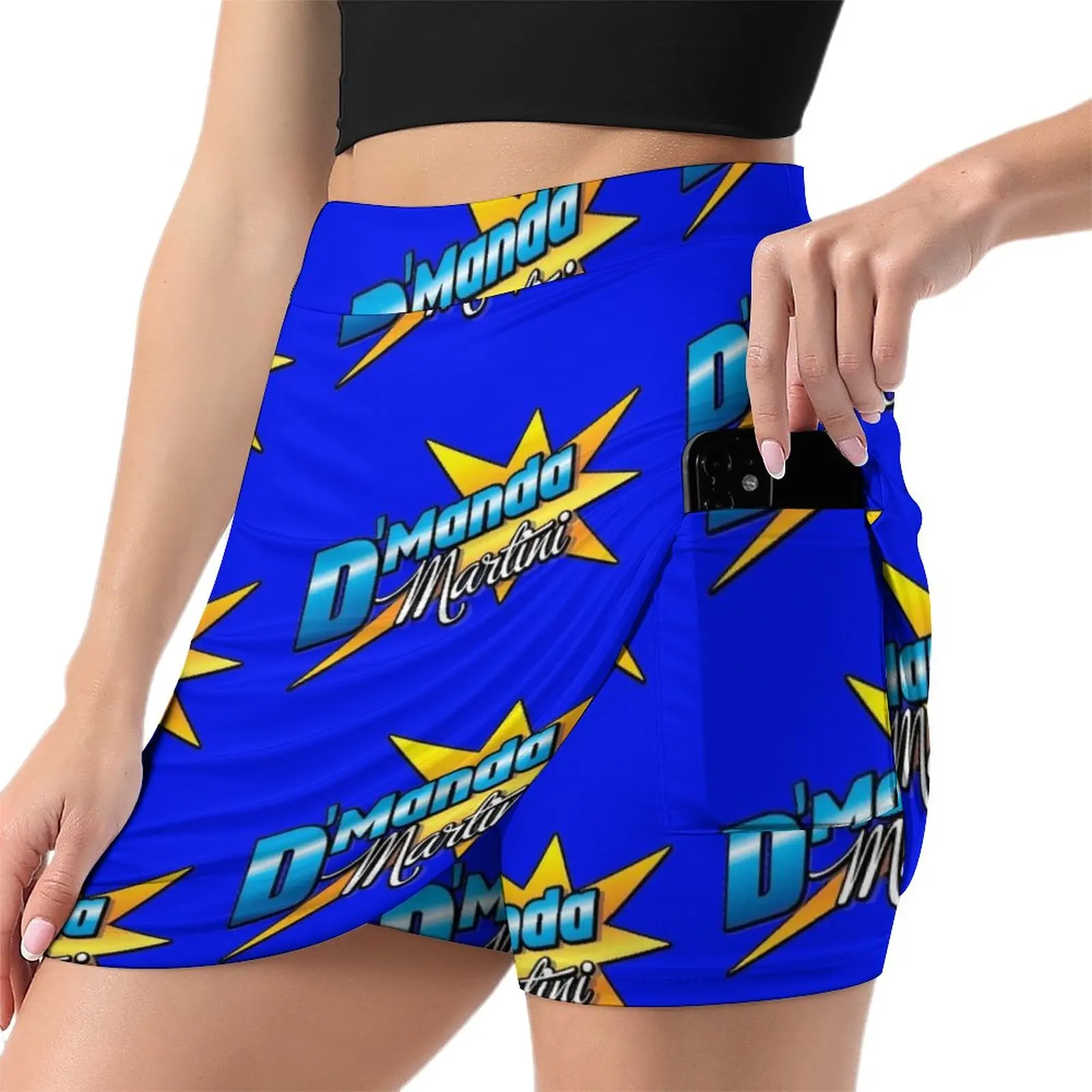 D'Manda Martini Light Proof Trouser Skirt festival outfit women Female dress Clothing