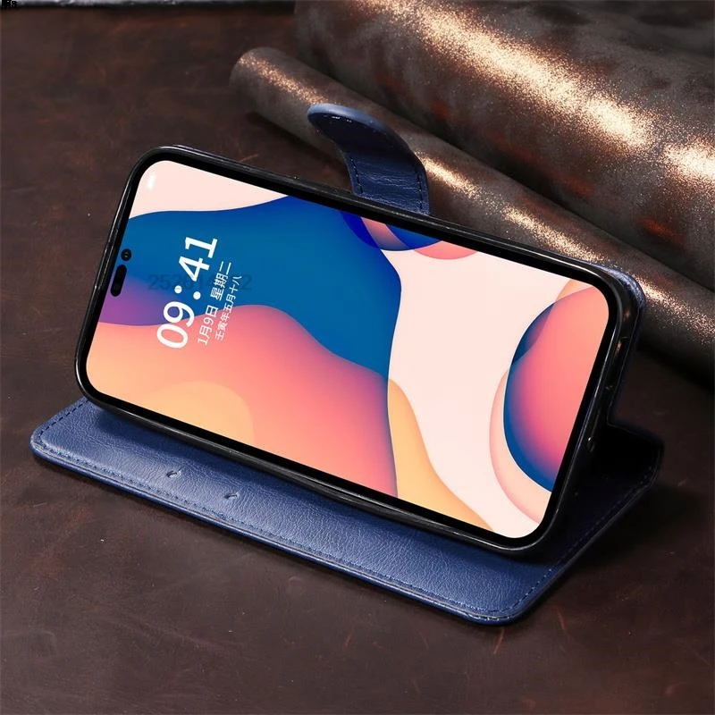 Honor X6 X 6 VNE-LX1 Honorx6 X 6 VNE-LX2 케이스 커버 북 스탠드 마그네틱 지갑 카드홀더 플립 홀스터 코크 백