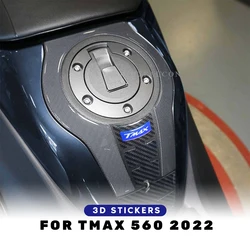 Tunnel boss protection Sticker 3D Tank pad Stickers Oil Gas Protector Cover Decoration For yamaha tmax 560 2022