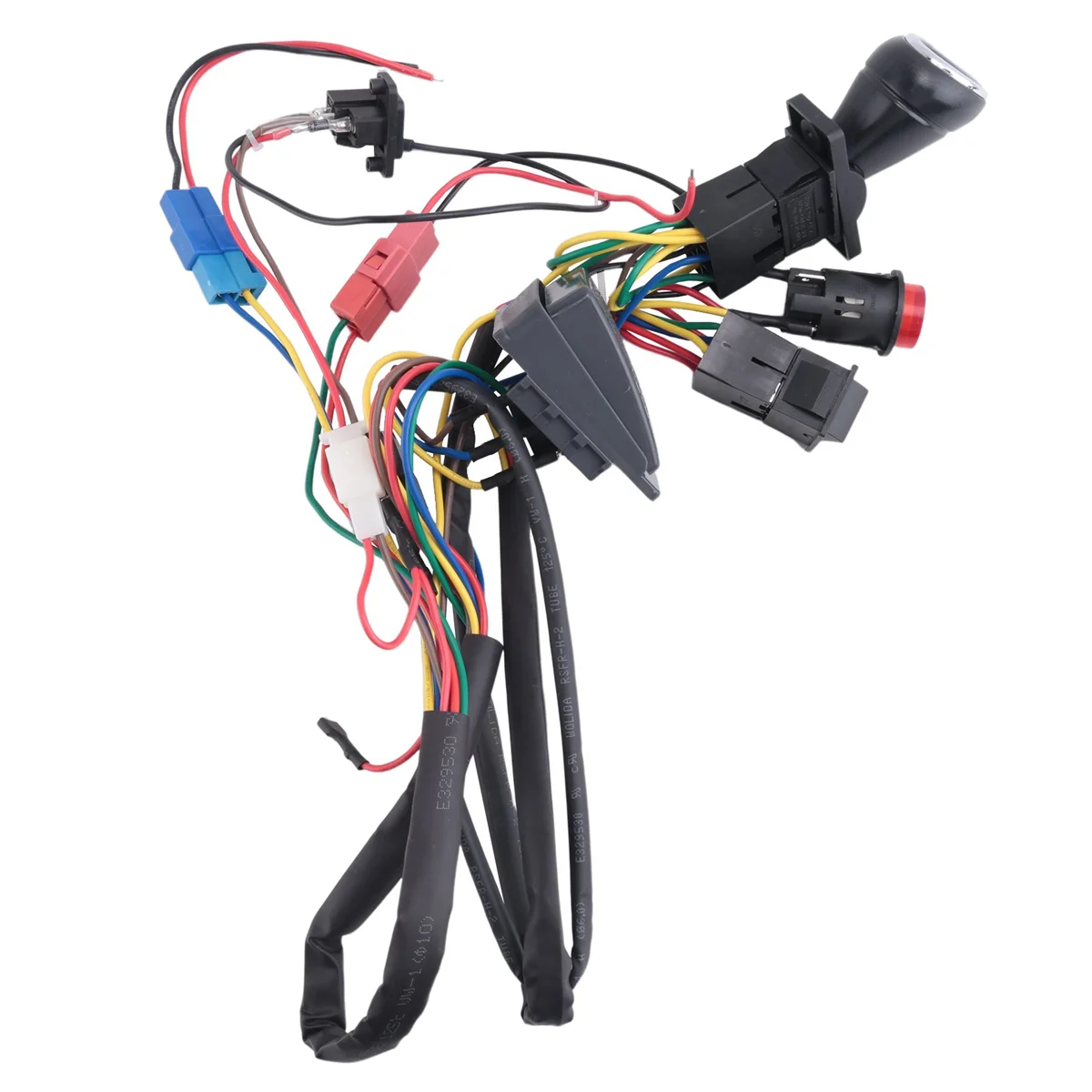 Children Electric Car DIY Modified Wires and Switch Kit Kids Electric Car 4WD Ride on Toys Accessories Single Line kids electric car kit