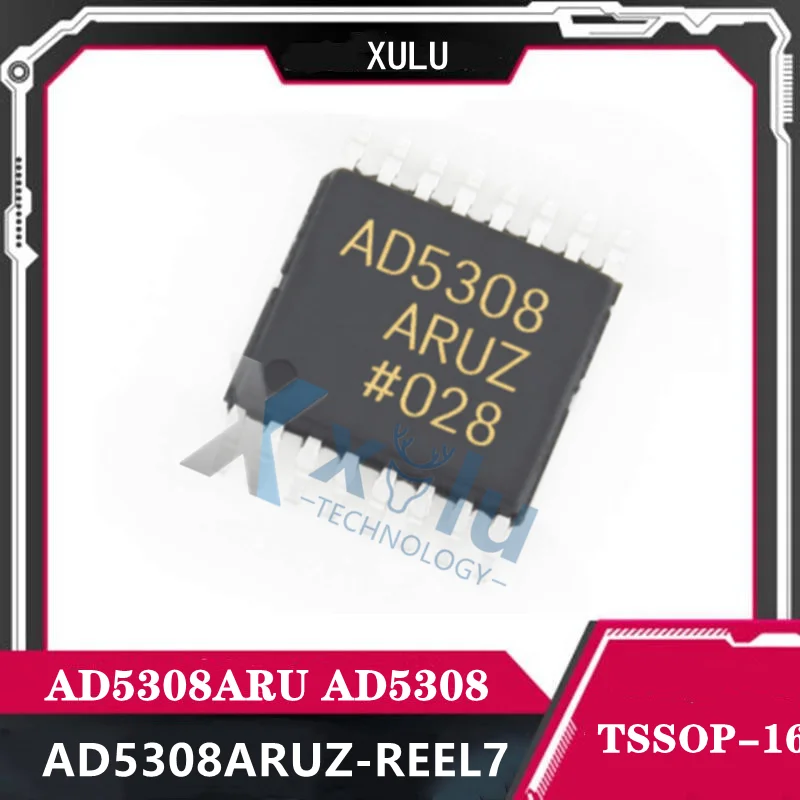 

AD5308ARUZ-REEL7 AD5308ARUZ AD5308ARU AD5308 8-channel,buffered voltage output DAC digital to analog conversion chip TSSOP-16