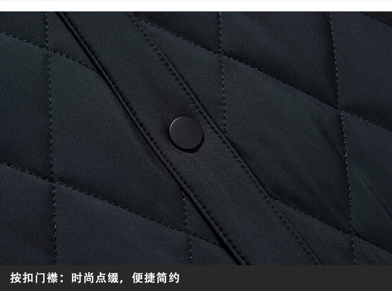 High quality Men's Cotton Padded Jackets Winter Thicken Warm Coats Lightweight Men Streetwear Quilted Jacket