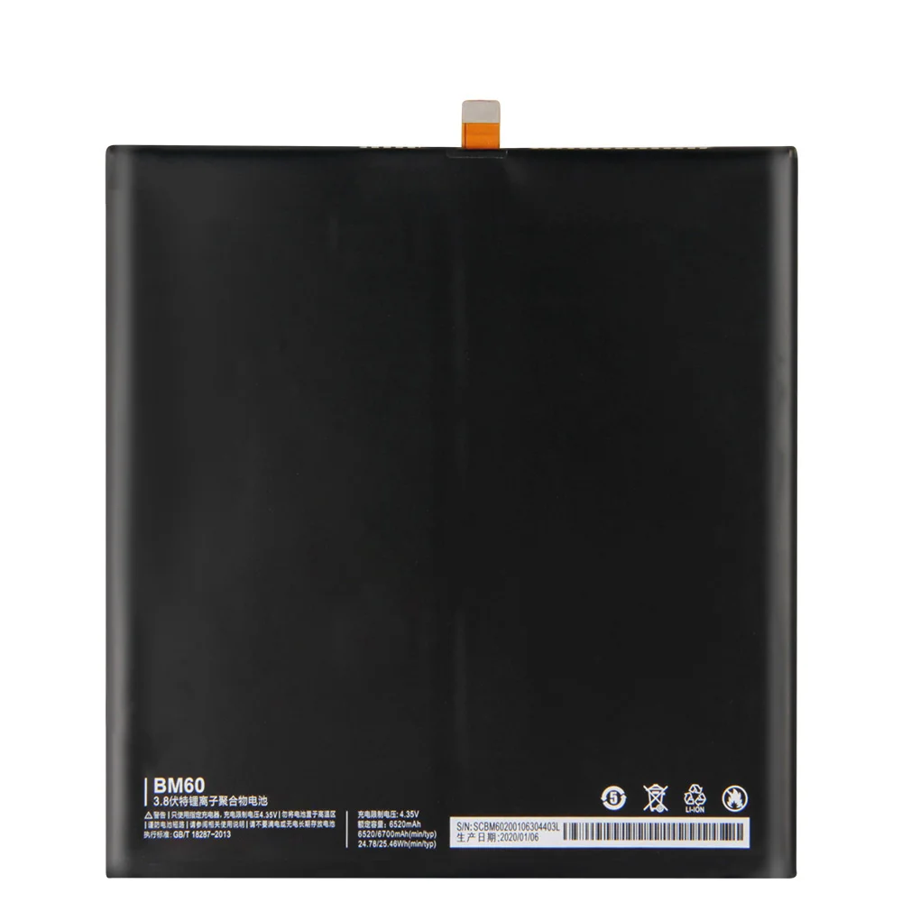BM60 BM61 BM62 Battery For Xiaomi MI Mipad 1/2/3  Replacement Phone Battery With Free Tools