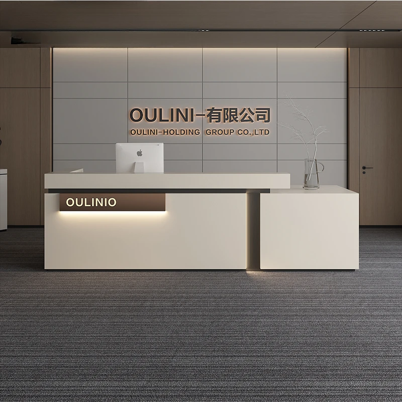 

Standing Office Reception Desk Retail Shop Beauty Mobile Clinic Reception Desk Executive Mostrador Recepcion Shop Furniture