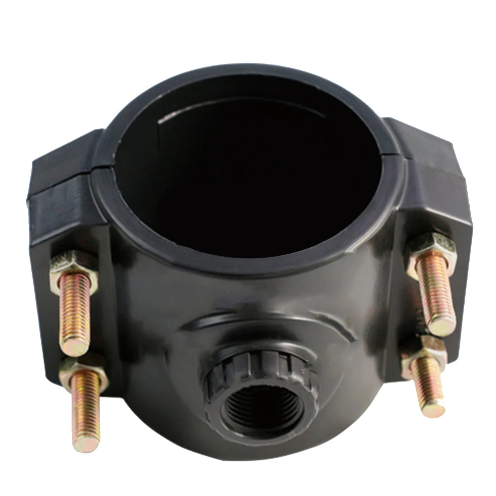 PE Tapping Clamp Pipe Bases Farmland Irrigation 4 Sizes Ball Valves ...