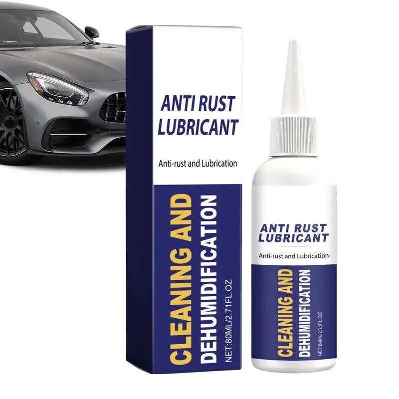 

80ml Auto Anti Rust Polisher Multifunctional Car Liquid Rust Removal Lubricant Automobile Maintenance Supplies For Vehicles