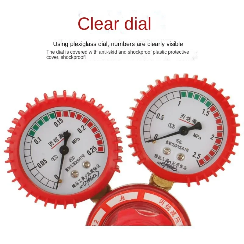 Gas Pressure Regulator YQW-02 Shockproof propane pressure reducer natural gas liquefied gas pressure regulating valve reducing valve