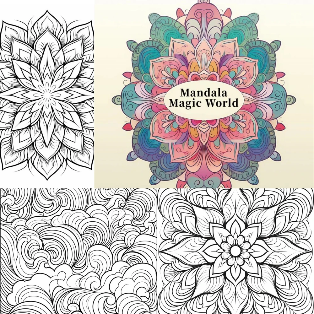 1pc Art Coloring Book 22 Page Coloring Books Gift For Birthday Party Relieve Stress Kill Time Graffiti Painting Drawing Art Book 4