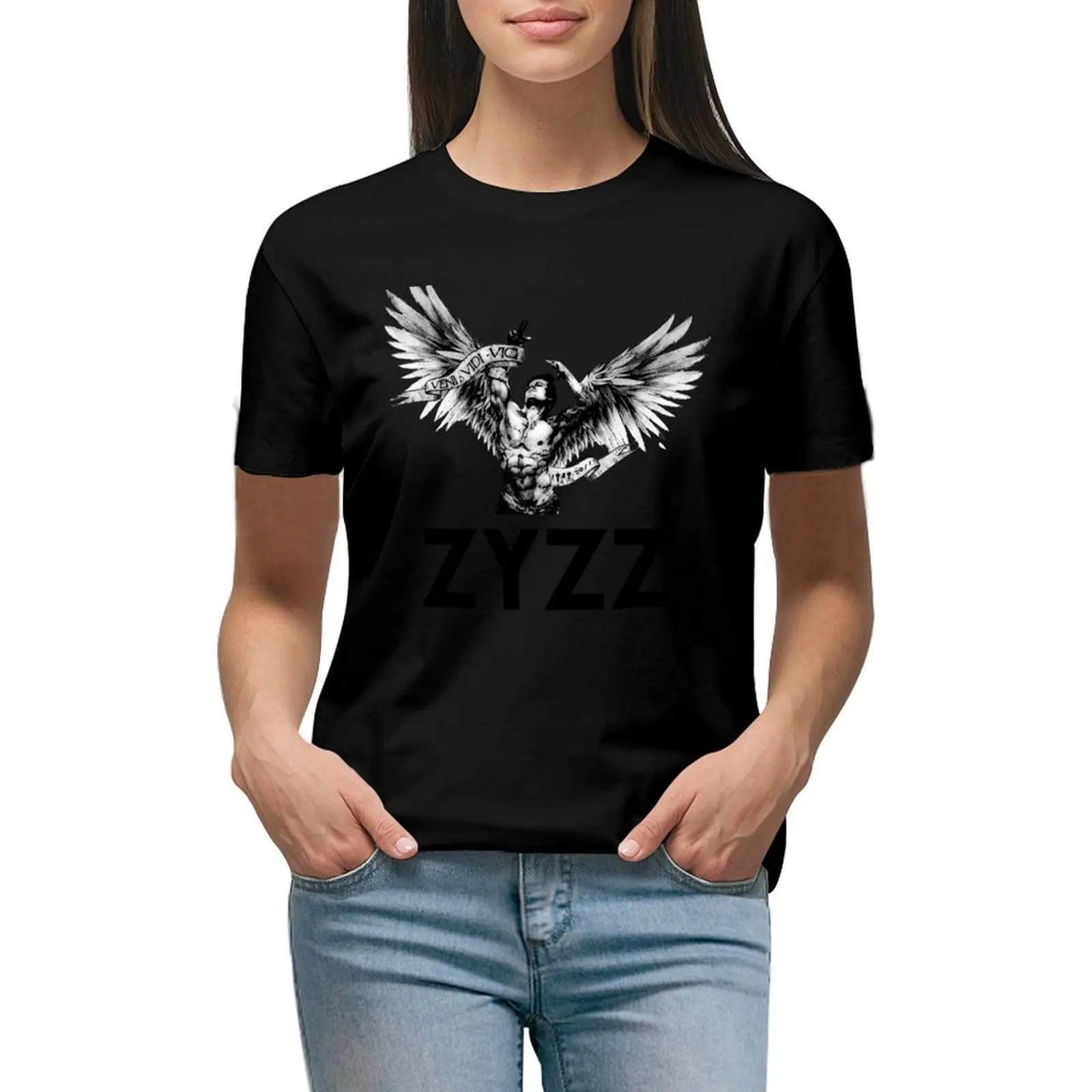 

Zyzz We're All Gonna Make Mirin Physique It Sickkunt Gym Bodybuilding Motivational Aesthetic Veni Vidi Vici Design T-Shirt