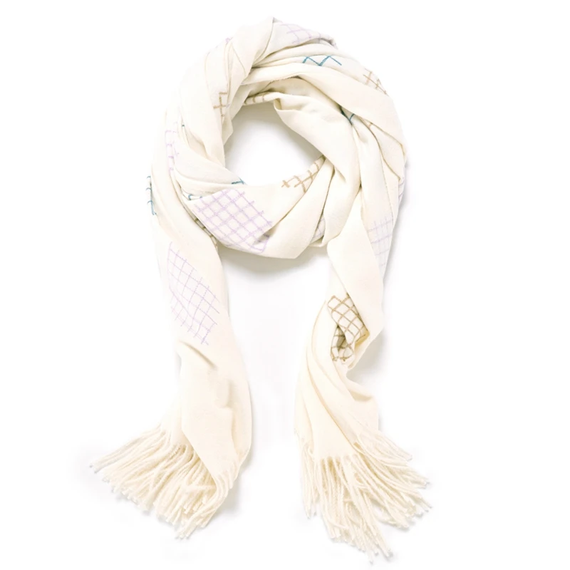 Рисунок 3 - AEBMNHD Модные женские шарфы в клетку