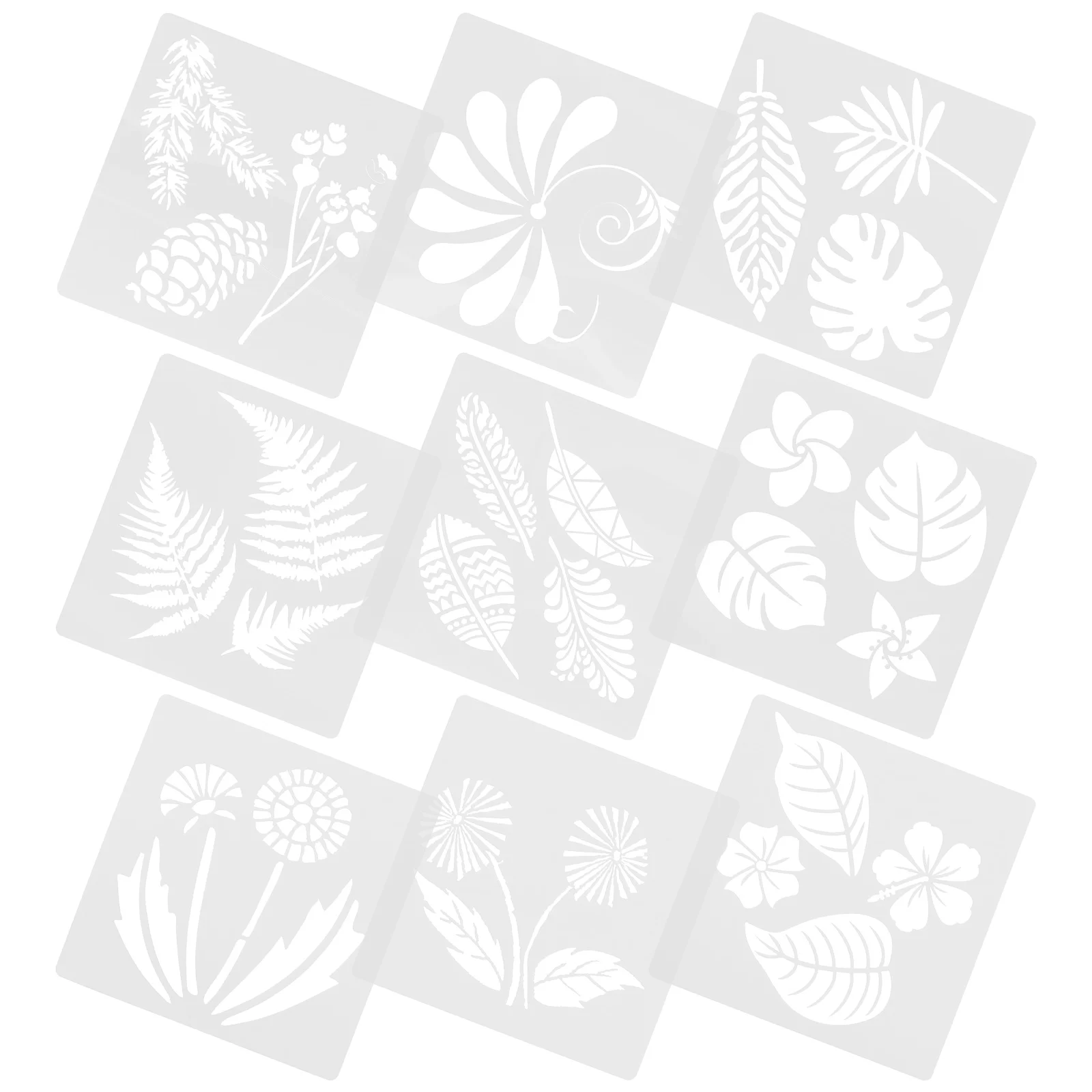 Рисунок 2 - Шаблон для рисования цветов и растений