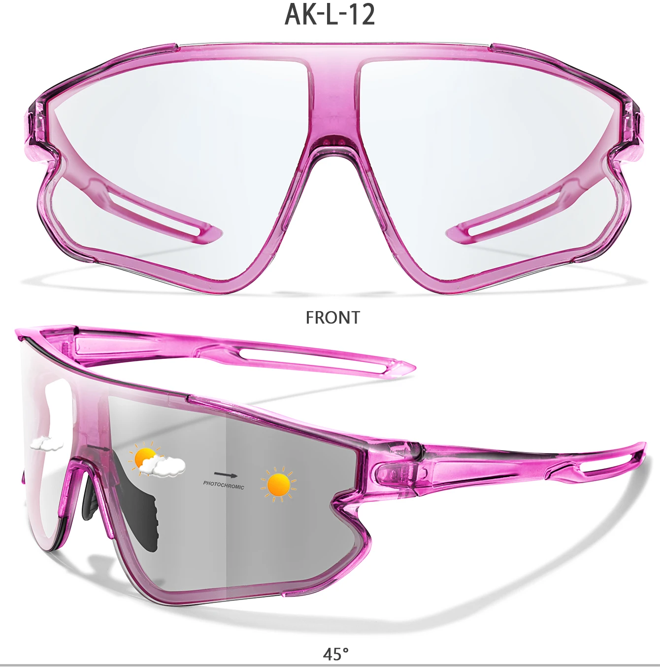 Koyu arka planda gösterilen gözlük