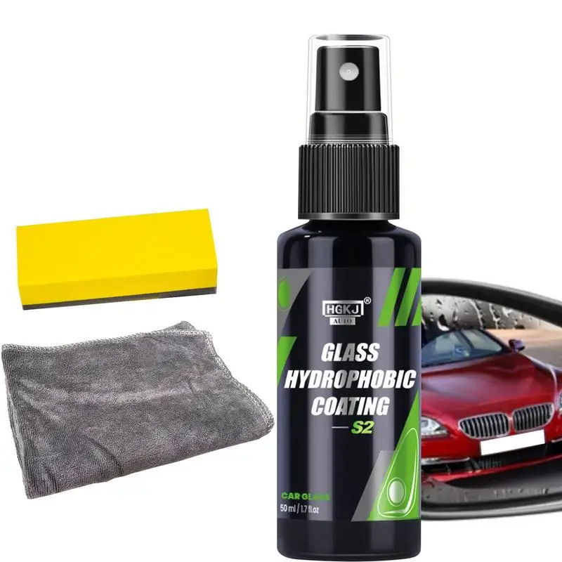 

Car Rainproof Spray Multifunctional Rain Resistant Spray For Car Windows Car Anti-Fog Spray For Rear View Mirror And Windscreen