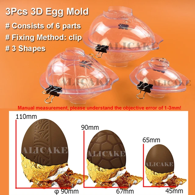 Bunny Holding Egg Cake Pan 3D Shape, BPA Free and Non-Stick Rabbit