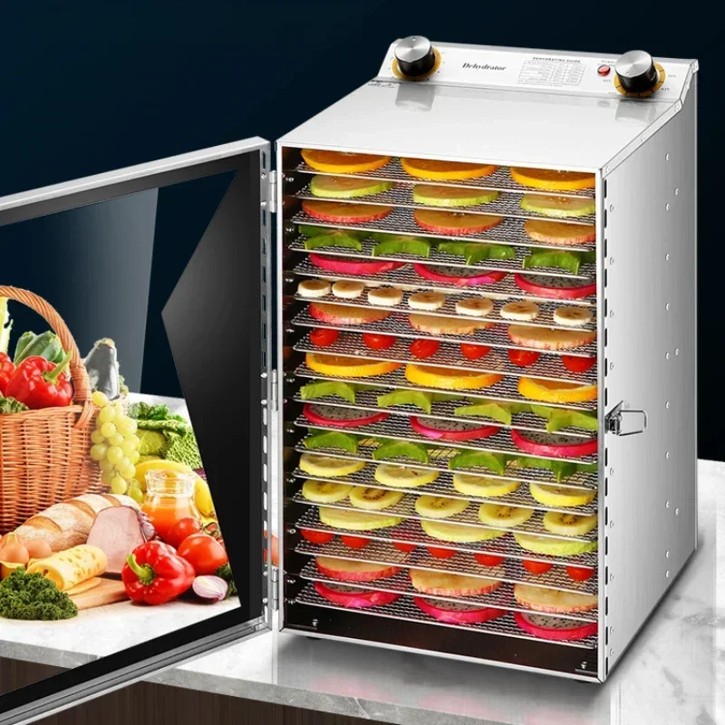 Beef Jerky Fruit Dehydrator Drying Chassis Food Jerky Pet Snack  Fruit and Vegetable Air Drying Machine Dehydrator 2