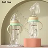 Newborn milk bottle/270ML 330ML large capacity milk bottle/drinking bottle/BPA-free/anti-fall/anti-colic PP milk bottles 6