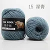 Yak Velvet Hand-Knitted Hat Thread, Medium Thickness Coat Vest Wool, 100G 5