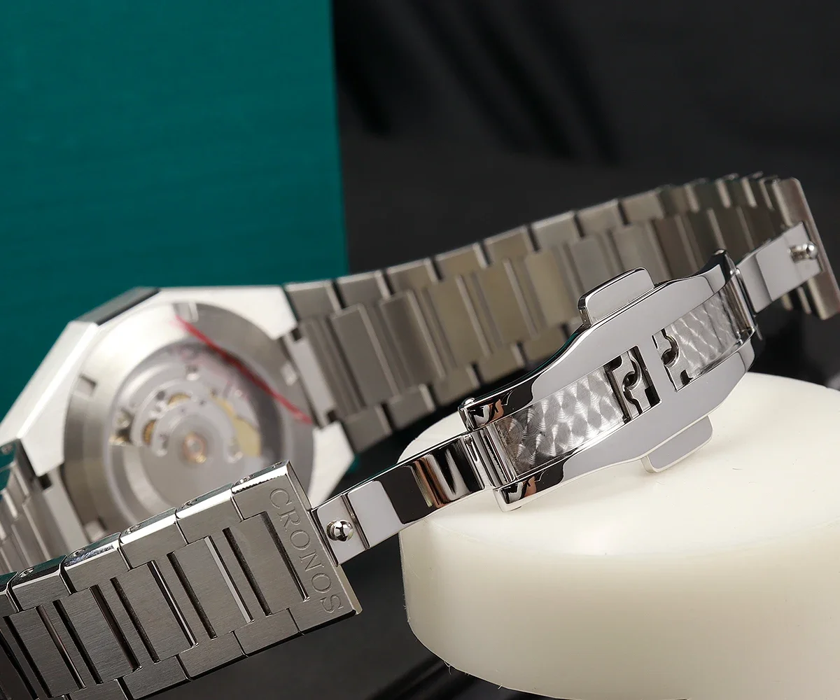 Cronos Watch 39Mm Skyline Automatic PT5000 SW200 Wristwatches10ATM