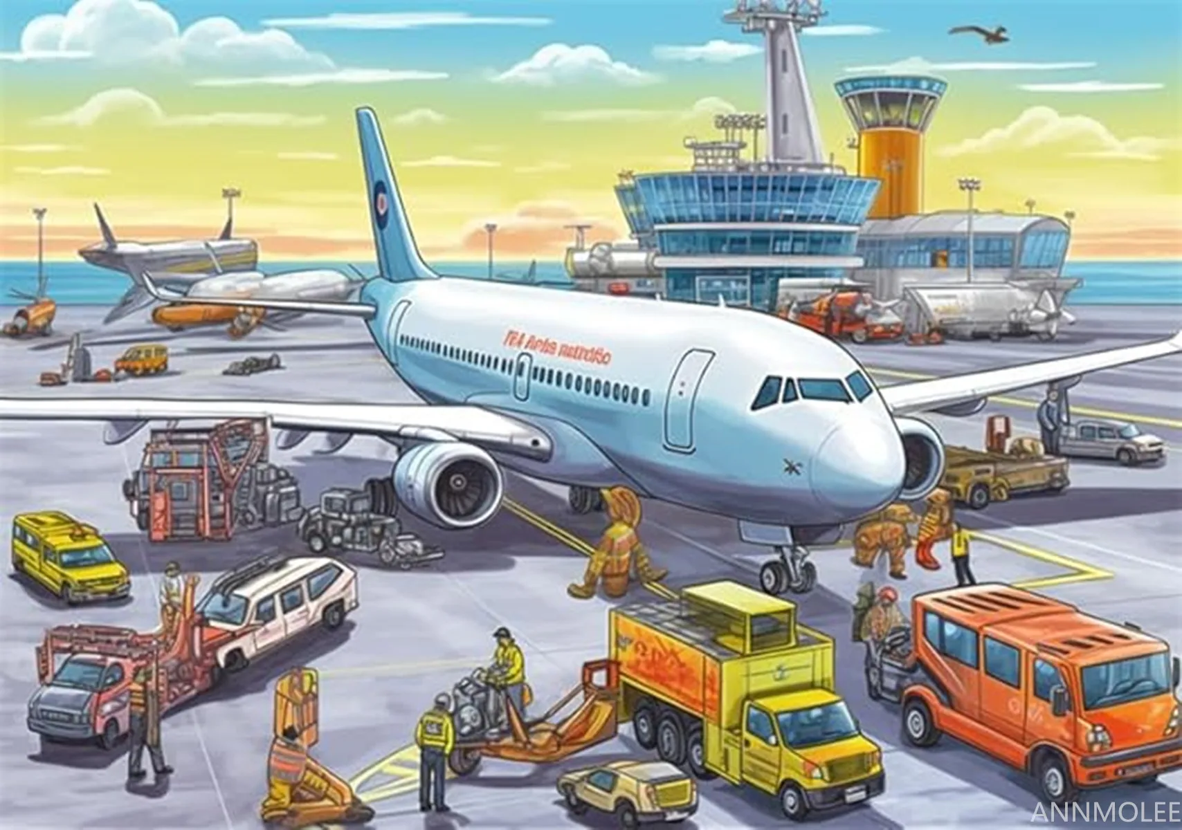 

Jigsaw Puzzles 50 Pieces Adults & Families Busy Airport Formation Wooden to Explore and Enjoy Gifts Home Decoration