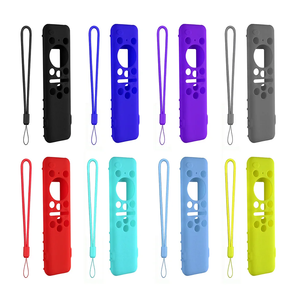 Custodia Per Telecomando Bn59-01432A 01432B Protezione Per Telecomando In Silicone Con Cordino Per Samsung 8K Neo Qled Hdr Smart Tv