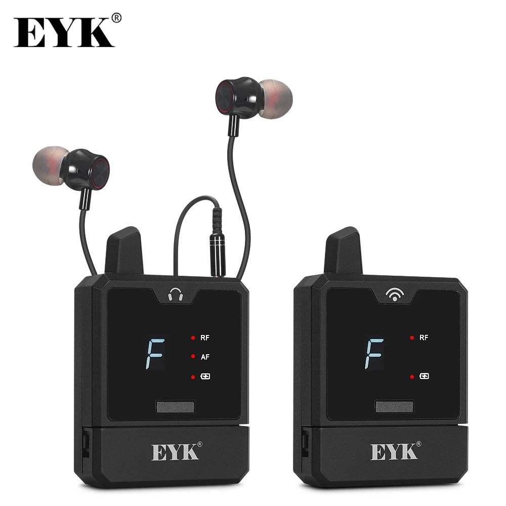 EYK-IEM61-Portable-In-Ear-Monitor-Wireless-System-UHF-50-Meters-Range ...