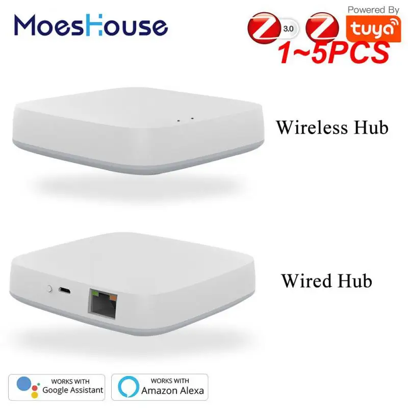 

1~5PCS 3.0 Gateway Host Practical Multi-device Linkage Intelligent Alarm Voice Control App Control Portable