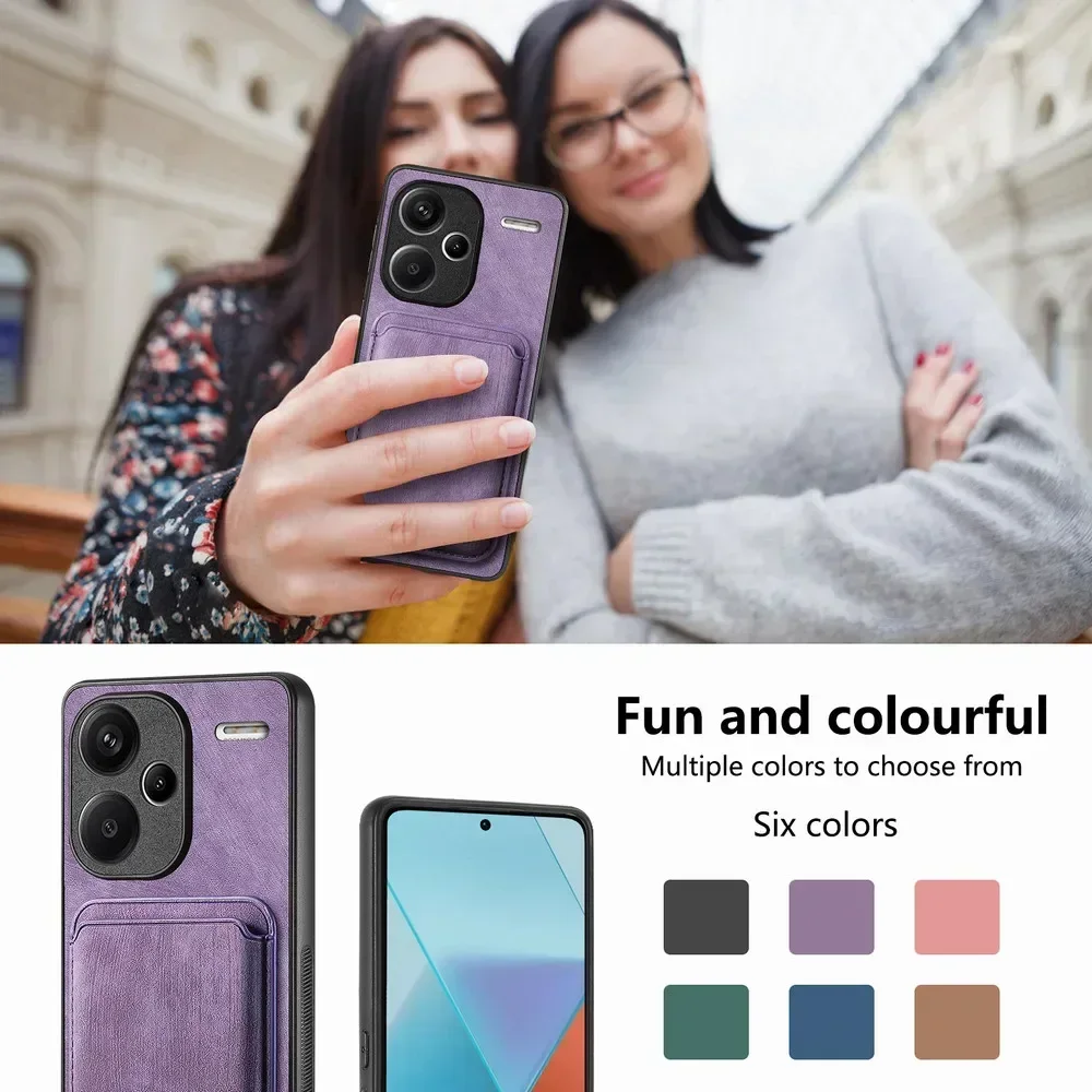 2-in-1 Detachable Leather Back Cover Case
