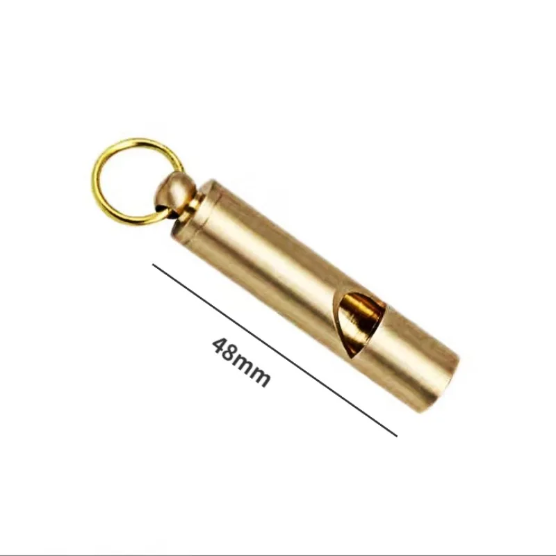 Survival Whistle Sport Whistle Sports Whistle Brass Whistle High Decibel Portable Outdoor For Hiking Camping Life-Saving Referee Training
