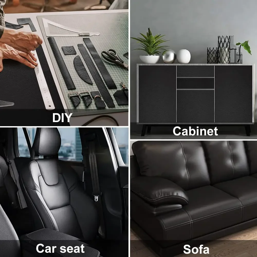 Leather Stickers For Car Sofa Self Adhesive Repair Patch Kit Clothes Furniture Chairs Vinyl Couch Leather Tape Mend leather repair tape leather repair sticker leather patch leather repair leather repair patch leather repair material self adhesive leather sticker