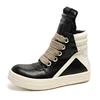 Men High-top Shoes Ankle Boots High-top Sneakers Riding Casual Shoes PVC Retro Designer Platform Sneakers for Street Club 6