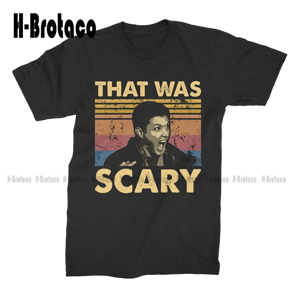 

That Was Scary Vintage Unisex T-Shirt T Shirt Custom Aldult Teen Unisex Digital Printing Tee Shirts Custom Gift Xs-5Xl