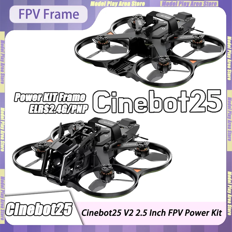 GEPRC Cinebot25 V2 2.5인치 파워 키트 FPV 드론 PNP, ELR..