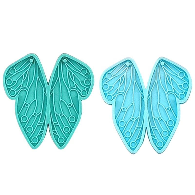 517F 1 Pair Earrings Silicone Mold Epoxy Mold DIY Earring Hanging Pendant Mold Keychain Jewelry Backpack Decors for Girl Lady 517f 1 pair earrings silicone mold epoxy mold diy earring hanging pendant mold keychain jewelry backpack decors for girl lady