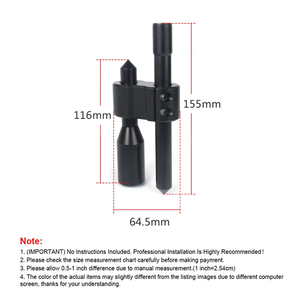 Car gear shift knob H Type adjustable extender with three adapters