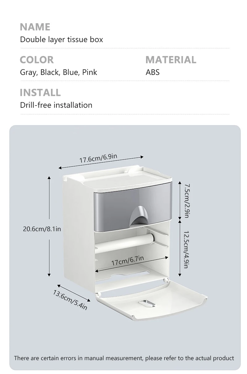 Boîte à Mouchoirs, Distributeur De Papier Toilette, Porte-papier