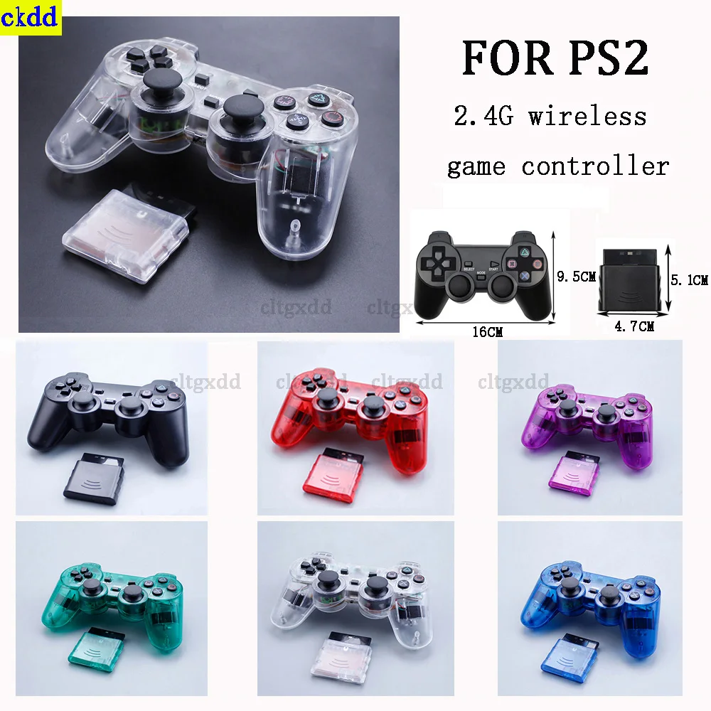 cltgxdd1 set FOR PS2 host wireless game controller 2.4G dual