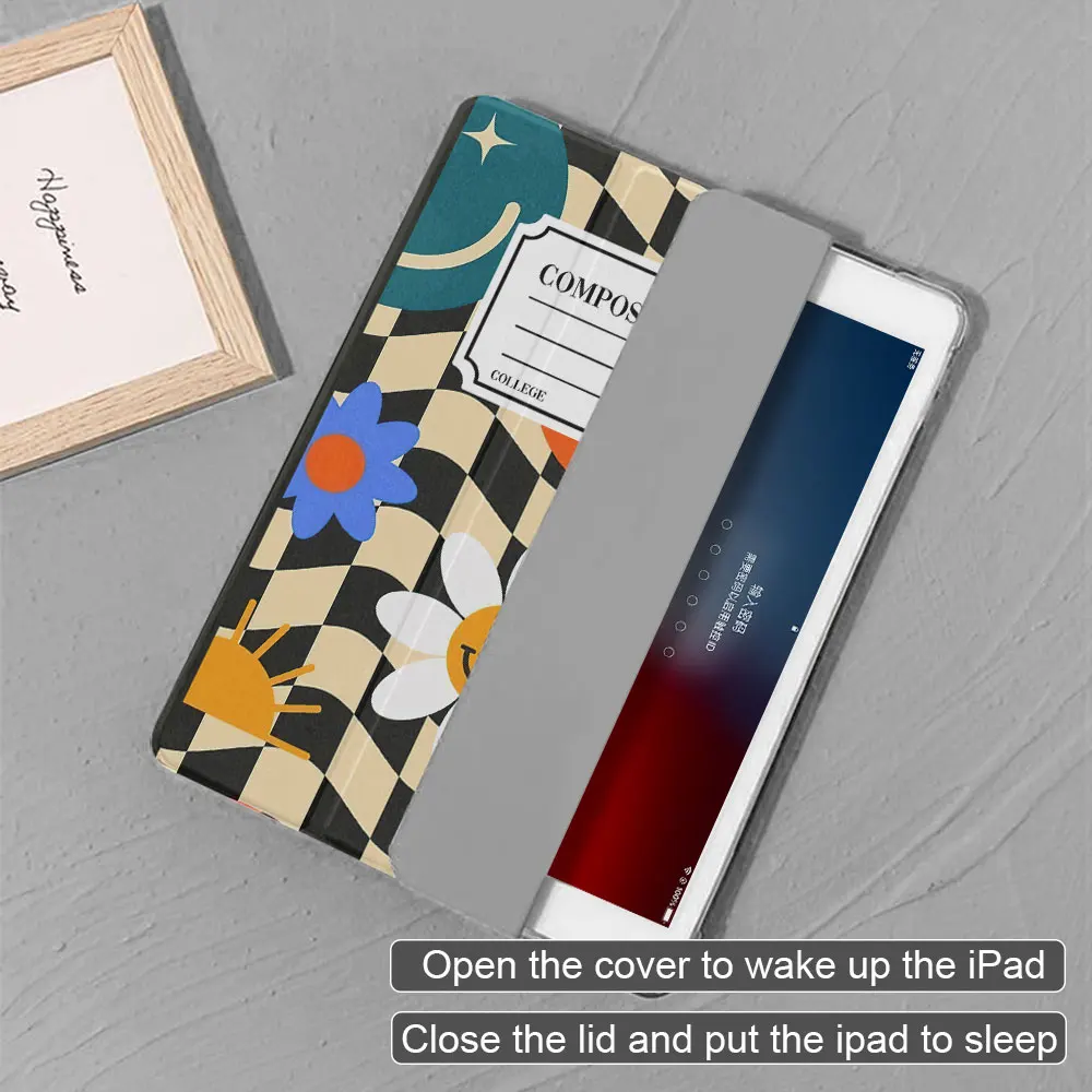 Colorful Pattern iPad Case - Vibrant Protective Cover