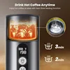 Maestri House 150W Espresso Maker,Portable Travel Espresso Coffee Machine with Small Tea Cup,Also for NS Capsule & Ground Coffee 4