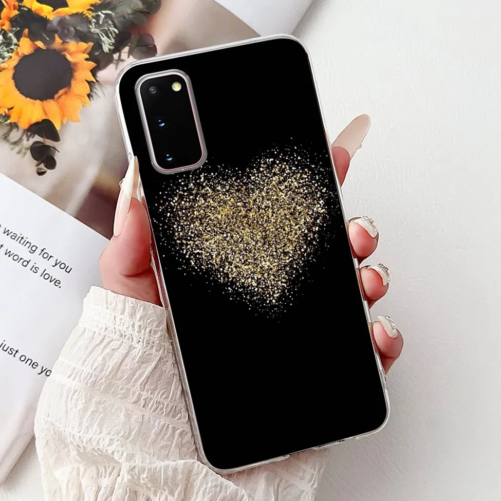 Clear Cute Cat and Fashion Flower Painted Phone Case Cover
