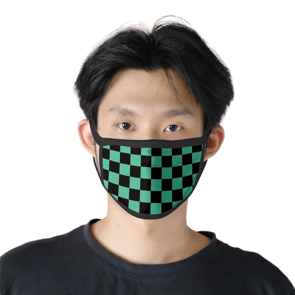

2024 Cosplay Costume Kamado Tanjirou Mask Kimetsu No Yaiba Mask Kamado Tanjirou Mask Prop PVC Handmade Japan Anime