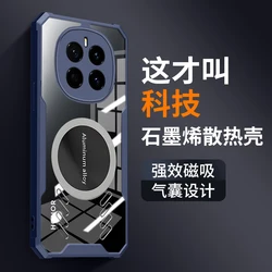 Enhanced Cooling and Shockproof Phone Case with Heat Dissipation for HONOR Magic7 Pro (Blue)